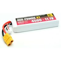 Red Power Modellbau-Akkupack (LiPo) 11.1V 4500 mAh Softcase XT90 von Red Power