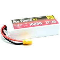Red Power Modellbau-Akkupack (LiPo) 22.2V 10Ah 35 C Softcase XT90 von Red Power
