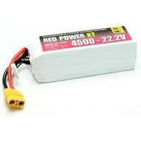 Red Power Modellbau-Akkupack (LiPo) 22.2V 4500 mAh Softcase XT90 von Red Power