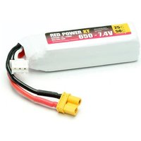 Red Power Modellbau-Akkupack (LiPo) 7.4V 650 mAh 25 C Softcase XT30 von Red Power