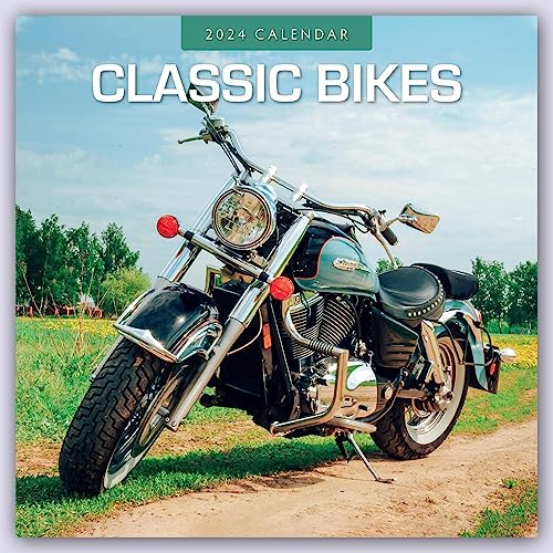 Classic Bikes – Klassische Motorräder 2024 – 16-Monatskalender: Original Red Robin Publishing Ltd-Kalender [Mehrsprachig] [Kalender] (Wall-Kalender) von Red Robin Publishing Ltd.