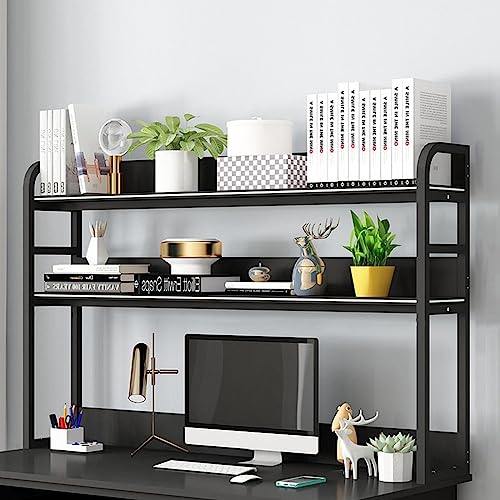 RedAeL Verstellbares zweistöckiges Schreibtisch-Bücherregal aus Metall - Kompakt und vielseitig - Schreibtischorganisation mit Stil (Farboptionen) von RedAeL