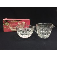 Erbstück 24 % Voller Blei Kristall Zucker & Sahne Set Jahrgang Stylesetter #32223 Erbstück 24 % Voller Blei Kristall Zucker & Sahne Set Jahrgang Stylesetter #32223 von RedDoorCollections