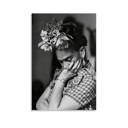 RedMush Poster "Frida Kahlo" (13), Leinwandposter, Wandkunst, Dekordruck, Bild, Gemälde für Wohnzimmer, Schlafzimmer, Dekoration, ungerahmt, 30 x 45 cm von RedMush