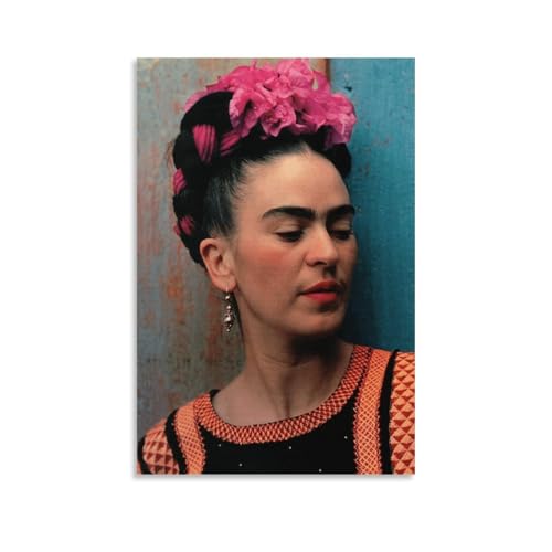 RedMush Poster "Frida Kahlo" (17), Leinwandposter, Wandkunst, Dekordruck, Bild, Gemälde für Wohnzimmer, Schlafzimmer, Dekoration, ungerahmt, 20 x 30 cm von RedMush