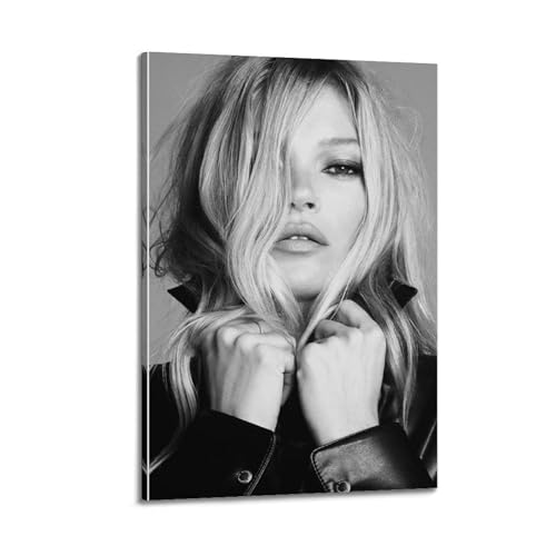 RedMush Poster "Model Kate Moss", Leinwandposter, Schlafzimmer-Dekor, Sportlandschaft, Büro, Raumdekoration, Geschenk, Rahmen-Stil, 30 x 45 cm, 3 Stück von RedMush