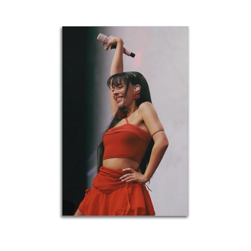 RedMush Poster "Singer Ayliva" (34) auf Leinwand, Wandkunst, Dekordruck, Bild Gemälde für Wohnzimmer, Schlafzimmer, Dekoration, ungerahmt, 20 x 30 cm von RedMush