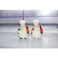 Vintage Salz Und Pfefferstreuer Fat Chefs Vintage Salz Und Pfefferstreuer Fat Chefs von RedRiverAntiques