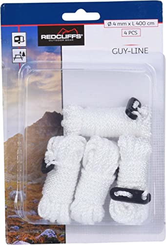 Redcliffs abspannseil 4m 4 Stck. weiß Redcliffs abspannseil 4m 4 Stck. weiß von Redcliffs
