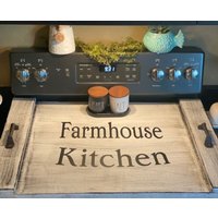 Herdabdeckung-Küchenherdabdeckung-Noodle Board-Küchenherdabdeckung-Küchenherdabdeckung-Küchen Dekor-Handgefertigt Herdabdeckung-Küchenherdabdeckung-Noodle Board-Küchenherdabdeckung-Küchenherdabdeckung-Küchen Dekor-Handgefertigt von Redcloakhome