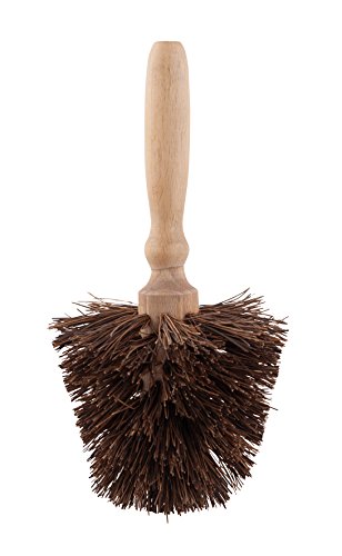 Redecker Blumentopfbürste - Blumentopf Reiniger aus Buchenholz, Braun, Kunststoffborsten, Ø 8-12cm, H 25cm Redecker Blumentopfbürste - Blumentopf Reiniger aus Buchenholz, Braun, Kunststoffborsten, Ø 8-12cm, H 25cm von Redecker