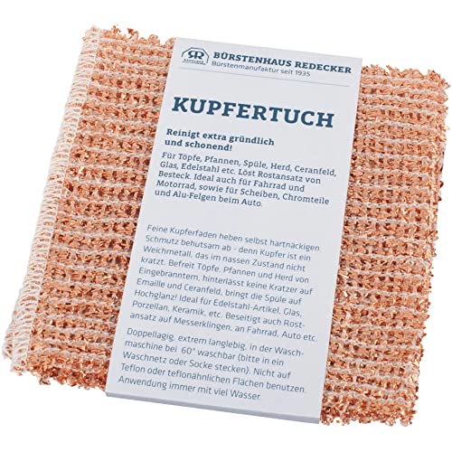 Redecker Copper Kitchen Cloths, Set of 2 von Redecker