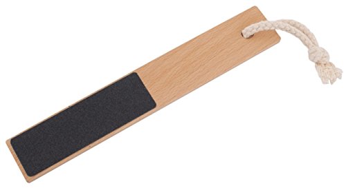 Redecker Fußfeile mit Sandblatt auf Holz und Kordel 23 cm von Redecker