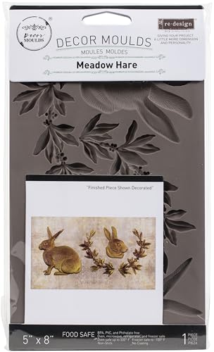 Prima Marketing Re-Design Mould 5"X8"X8mm-Meadow Hare -652050 von Redesign with Prima