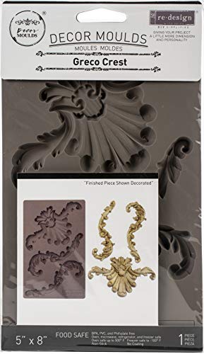 Redesign With Prima 655350641078 Greco Crest Clay, Soap Making Molds,Pottery & Modeling Clays, 5"x8"x8mm Redesign With Prima 655350641078 Greco Crest Clay, Soap Making Molds,Pottery & Modeling Clays, 5"x8"x8mm von Redesign with Prima