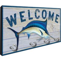 Blue Marlin Schlüsselbrett Rack Von Redeye Laserworks Angeln von RedeyeLaserworks