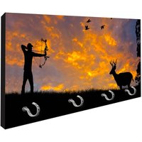 Bow Hunter Key Rack Hanger Von Redeye Laserworks von RedeyeLaserworks