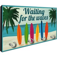 Surfbrett Strand Key Rack Hanger Von Redeye Laserworks von RedeyeLaserworks