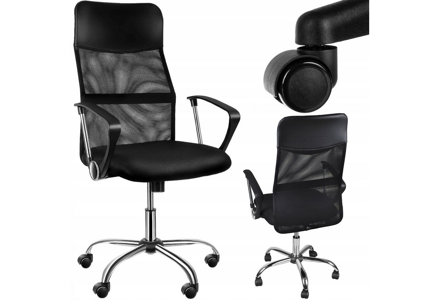 Redfink Bürostuhl Ergonomischer Bürostuhl Drehsessel Drehstuhl Chefsessel bis 130 kg von Redfink