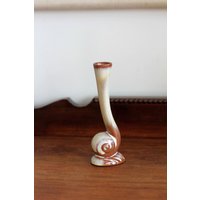 Frankoma Pottery 31 Bud Vase in Wüstengold von RediscoveredRoots
