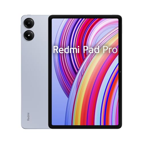 Redmi Xiaomi Pad Pro 6+128GB Blau mit Ringhalter, Snapdragon® 7s Gen, HyperOS, 12,1" 120Hz 2,5K augenschonendes Display, 10.000mAh (typ) großer Akku, 33W Schnellladen (2 Jahre Garantie) von XIAOMI