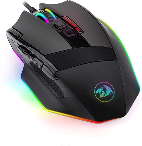 Redragon M801-RGB 12400 DPI 9 Tasten Gamer Wired Mouse Redragon M801-RGB 12400 DPI 9 Tasten Gamer Wired Mouse von Redragon