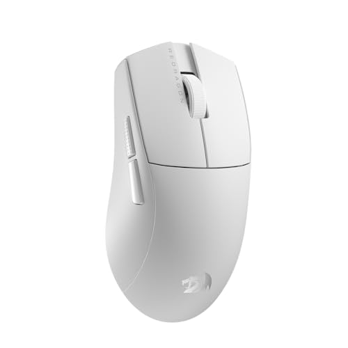 Redragon M916 PRO 3-Modus Wireless Gaming Maus, 49G Ultra-Leicht 26K DPI Maus mit Ergonomischem Natürlichem Griff, Voll Programmierbare Tasten, Software Unterstützt DIY Tastenbelegungen & DPI von Redragon
