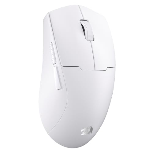 Redragon M918 PRO 3-Modus Kabellose Gaming-Maus, 55G leichte 26K DPI Maus mit ergonomischem Griff, vollständig programmierbare Tasten, Software unterstützt DIY-Tastenkombinationen und DPI von Redragon