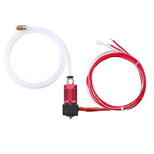 Ender 3 Hotend,Redrex Extruder Hot End Upgrade Compatible with Creality Ender 3 Pro,Ender 3 V2,Ender-2 Pro,Voxelab Aquila 3D Drucker 1,75mm Filament 0,4 mm Düse 24V 40W Heater NTC Thermistor von REDREX