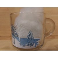 Anker Hocking Becher Klarglas Winter Szenen Cool Blues So Hübscher von Redstone2020