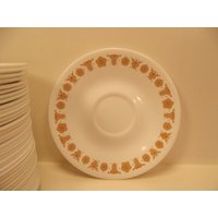 Butterfly Gold Saucer Von Corelle Vintage 1960Er Jahre Zur Vervollständigung Ihres Sets von Redstone2020