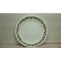 Corelle "Crazy Daisy" Dessert - Oder Salatteller Aus Weißem Glas Milchglas Vintage Und Sammlerstück in Ausgezeichnetem Zustand von Redstone2020