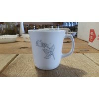 Corning Rose Mug Milchglas Becher Tasse von Redstone2020