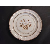 Cumberland "Mayblossom" Stoneware Salatteller Vintage 1980Er Jahre in Sehr Gutem Zustand von Redstone2020