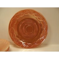 Feuer König Untertasse Pfirsich Lusterware Weizen Muster Toller Zustand Und So Hübsch von Redstone2020