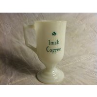 Irish Kaffeetasse/Becher Classic Milchglas Super Zustand von Redstone2020