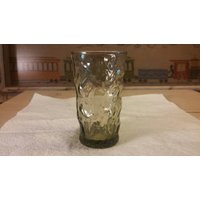 Lido Milano Crinkle Juice Glas Vintage Anker Hocking in Ausgezeichnetem Zustand von Redstone2020