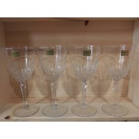 Luminarc Set Von Vier "Diamant" Kristall Champagner - Oder Weingläsern U S A in Ausgezeichnetem Unbenutzten Zustand Luminarc Set Von Vier "Diamant" Kristall Champagner - Oder Weingläsern U S A in Ausgezeichnetem Unbenutzten Zustand von Redstone2020