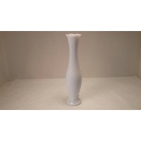 Milchglas Vase Mit Wunderschönen Ranken Muster Von Oben Bis Unten von Redstone2020