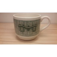 Royal China Mug Currier & Ives Green Yoke Plow U S A Super Zustand von Redstone2020