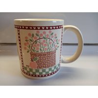 Shaker Square Mug 1987 General Housewares Corp Hyannis, Mass Vintage Und Sammlerstück von Redstone2020