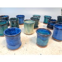 Handgemachter Keramik Zahnstocher Halter Oder Schnapsglas - Glasierte Handgemachter Keramik Zahnstocher Halter Oder Schnapsglas - Glasierte von Redstonepottery