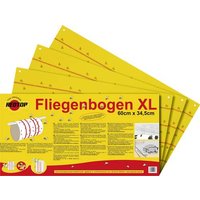 Redtop Fliegenbogen 31091 Klebefolie, Lockstoff Fliegenfalle (L x B) 600mm x 345mm Gelb 6St. von Redtop