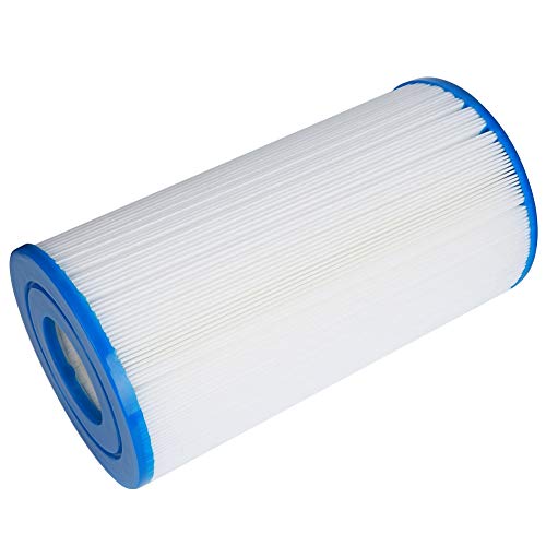 Redxiao 【𝐁𝐥𝐚𝐜𝐤 𝐅𝐫𝐢𝐝𝐚𝒚 𝐃𝐞𝐚𝐥𝐬】 Reiniger Ersatz-Poolfilterpatrone, Poolfilter, SPA-Filterpatrone, 12,5 * 23,5 cm Innen- / Außenkühlung Sommer für Poolhaus von Redxiao