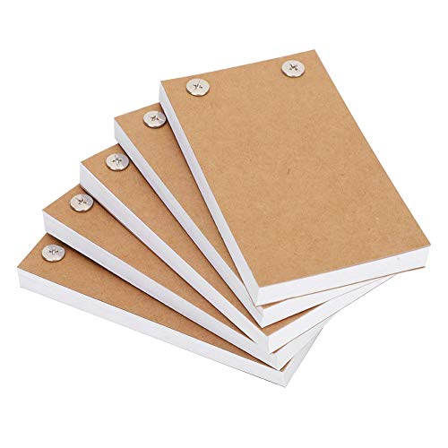 Animation, 5-teiliges Separates Flip Book Kit Flipbook Kit handgemaltes Buch-Set für Kalligraphie und Malerei für kreative Projekte und Kinderzeichnungen von Redxiao