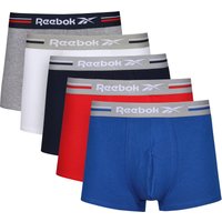 Reebok Boxer "HARLAN", (Packung, 5 St.), aus atmungsaktiver Baumwollmischung von Reebok