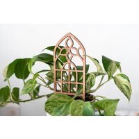 Fensterpflanzen Rankgitter, Zimmerpflanzengitter, Geschenk Für Pflanzenliebhaber, Pflanzenstütze von ReeceDesignWorks