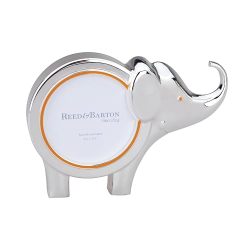 Reed & Barton Jungle Parade Bilderrahmen Elefant versilbert, metallisch, 1.05 LB von Reed & Barton