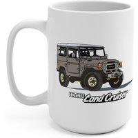 Fj40 Land Cruiser Kaffeebecher Künstler Brody Plourde Design Fj40 Land Cruiser Kaffeebecher Künstler Brody Plourde Design von Reefmonkey