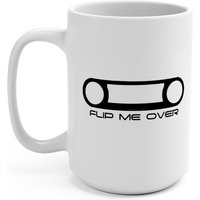 Fj40 Land Cruiser Upside Down Bezel Kaffeebecher 15 Unzen "Flip Me Over" Von Reefmonkey von Reefmonkey
